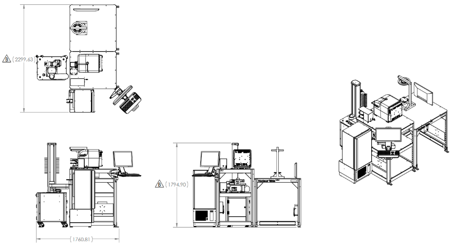 System design drawing of this FlexPod configuration which features our Perception demo, which can be seen at Booth 1408 at SLAS2026.